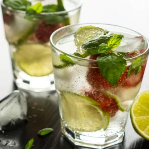 Strawberry Lemonade Mojito